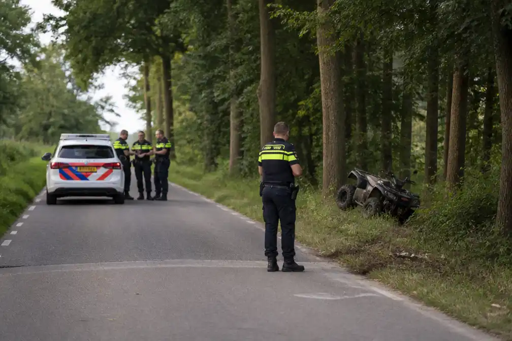 Minderjarige omgekomen bij quad-ongeluk in Kootwijkerbroek