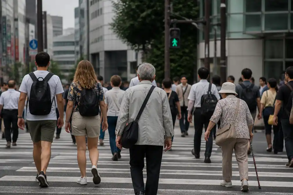 Aantal Japanners daalt voor het eerst in 42 jaar onder 120 miljoen