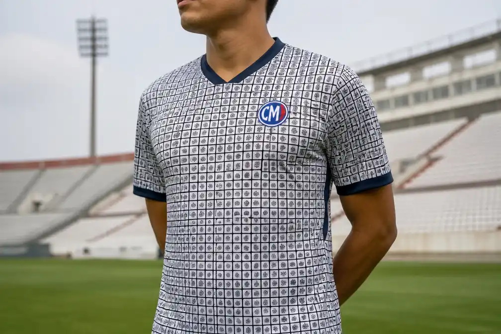 Peruaanse voetbalclub plaatst 1.000 sponsoren op één shirt
