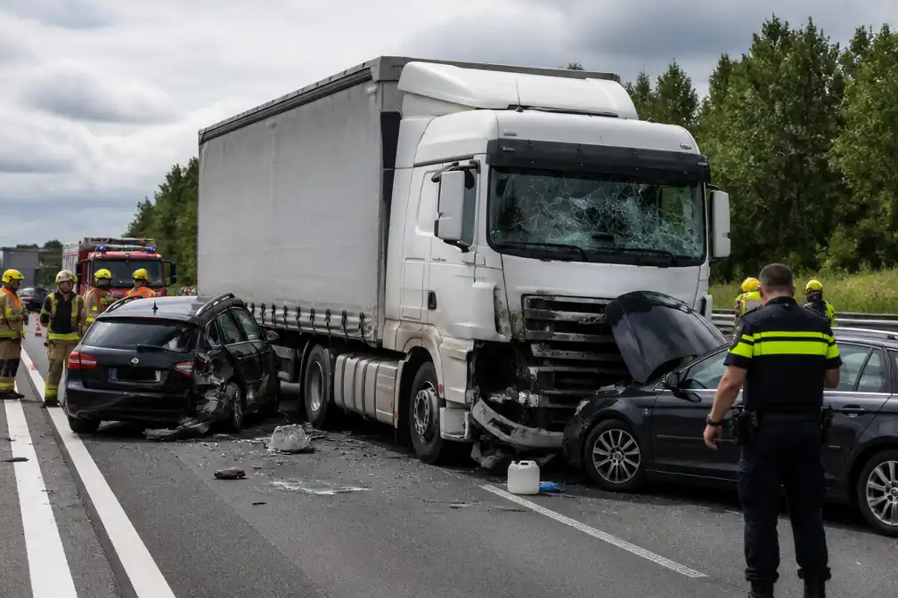 Meerdere gewonden bij ernstig ongeval op A12 bij Duitse grens